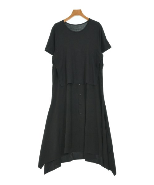 Ground Y(グラウンド　ワイ)シャツワンピース 黒 サイズ:1(XS位)/2200670839032
