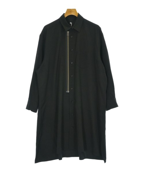 Ground Y(グラウンド　ワイ)カジュアルシャツ 黒 サイズ:1(XS位)/2200671024017