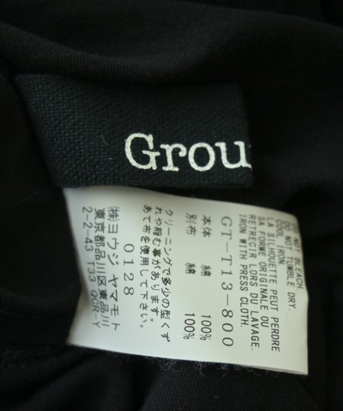 Ground Y（グラウンド　ワイ）Tシャツ・カットソー 黒 サイズ:3(M位) メンズ/2200671658045