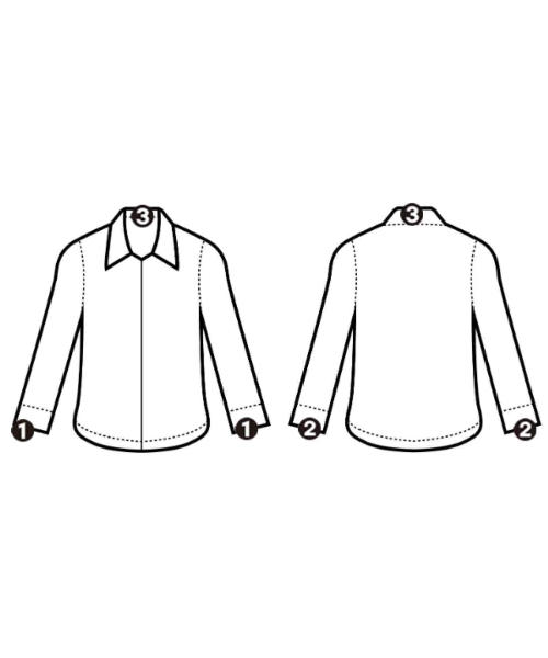 Ground Y（グラウンド　ワイ）カジュアルシャツ 白 サイズ:3(M位) メンズ/2200672083075