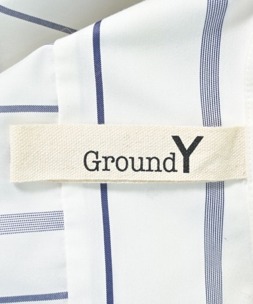 Ground Y（グラウンド　ワイ）カジュアルシャツ 白 サイズ:3(M位) メンズ/2200672083075