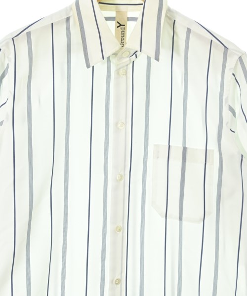 Ground Y（グラウンド　ワイ）カジュアルシャツ 白 サイズ:3(M位) メンズ/2200672083075