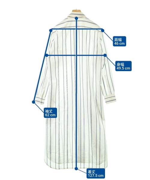 Ground Y（グラウンド　ワイ）カジュアルシャツ 白 サイズ:3(M位) メンズ/2200672083075