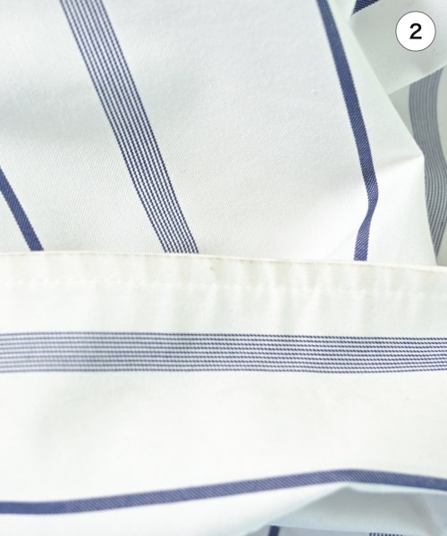 Ground Y（グラウンド　ワイ）カジュアルシャツ 白 サイズ:3(M位) メンズ/2200672083075