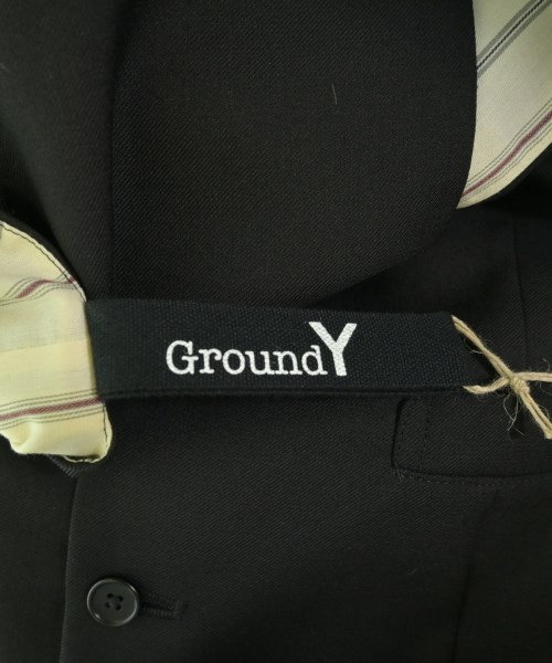 Ground Y（グラウンド　ワイ）カジュアルシャツ 黒 サイズ:3(M位) メンズ/2200734577016
