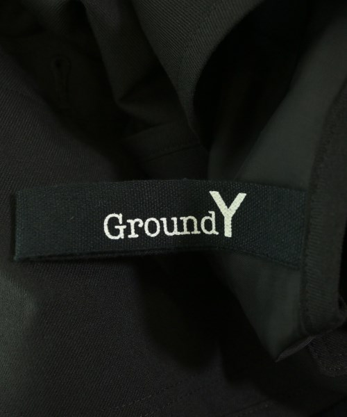 Ground Y（グラウンド　ワイ）カジュアルシャツ 黒 サイズ:3(M位) メンズ/2200734577023