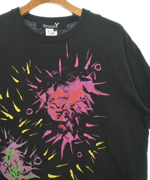 Ground Y（グラウンド　ワイ）Tシャツ・カットソー 黒 サイズ:3(M位) メンズ/2200720496031