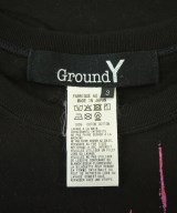 Ground Y（グラウンド　ワイ）Tシャツ・カットソー 黒 サイズ:3(M位) メンズ/2200720496031