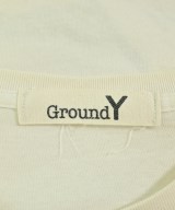 Ground Y（グラウンド　ワイ）Tシャツ・カットソー 白 サイズ:4(L位) メンズ/2200726406065
