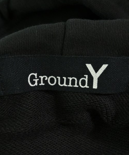 Ground Y（グラウンド　ワイ）パーカー 黒 サイズ:3(M位) メンズ/2200726406072