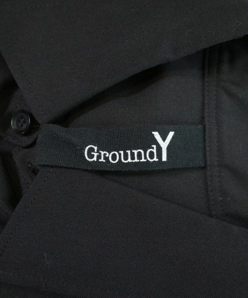 Ground Y（グラウンド　ワイ）カジュアルシャツ 黒 サイズ:3(M位) メンズ/2200728445086