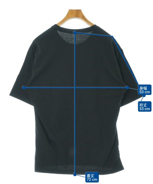 Ground Y（グラウンド　ワイ）Tシャツ・カットソー 黒 サイズ:3(L位) メンズ/2200685318010