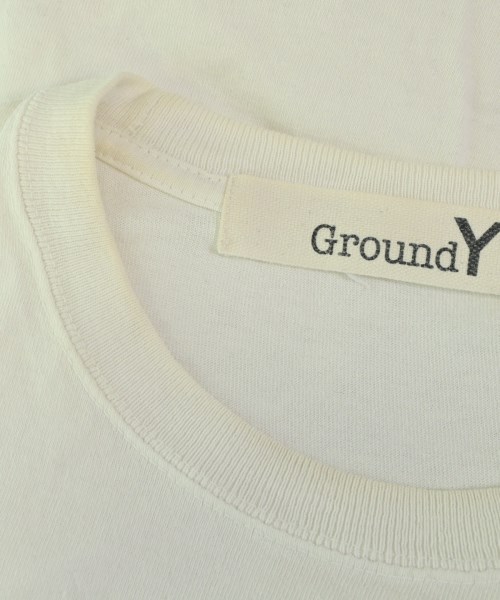 Ground Y（グラウンド　ワイ）Tシャツ・カットソー 白 サイズ:4(L位) メンズ/2200687099153