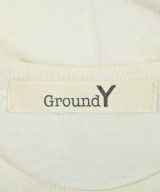 Ground Y（グラウンド　ワイ）Tシャツ・カットソー 白 サイズ:4(L位) メンズ/2200687099153