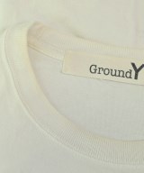 Ground Y（グラウンド　ワイ）Tシャツ・カットソー 白 サイズ:4(L位) メンズ/2200687099153