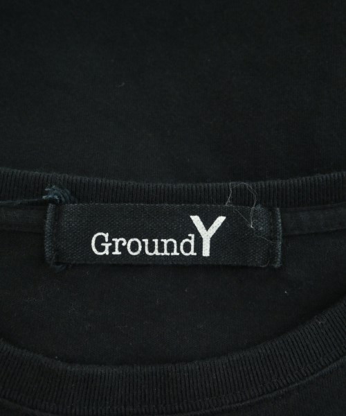 Ground Y（グラウンド　ワイ）Tシャツ・カットソー 黒 サイズ:4(L位) メンズ/2200692286067