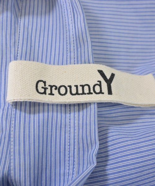 Ground Y（グラウンド　ワイ）カジュアルシャツ 青 サイズ:3(M位) メンズ/2200693176022