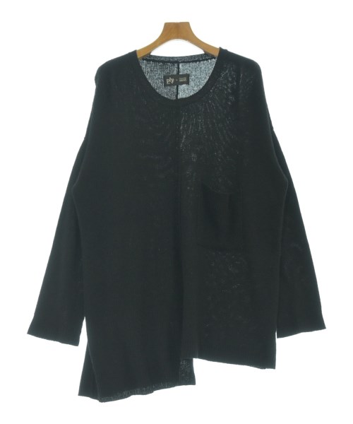 plyy by RAGNE KIKAS(プライ　バイ　ラグネ　キカス)ニット・セーター 黒 サイズ:3(L位)/2200674365025