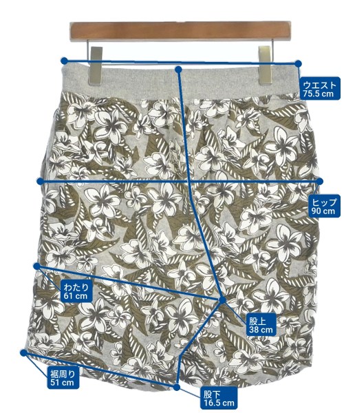 ONIKI（オニキ）ショートパンツ グレー サイズ:M メンズ/2200642649010