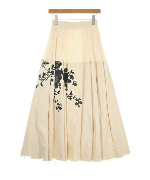 Erdem(アーデム)ロング・マキシ丈スカート 白 サイズ:40(M位)/2200629548114