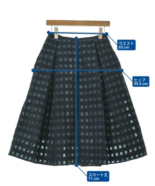 Erdem（アーデム）ロング・マキシ丈スカート 黒 サイズ:10(M位) レディース/2200626707149