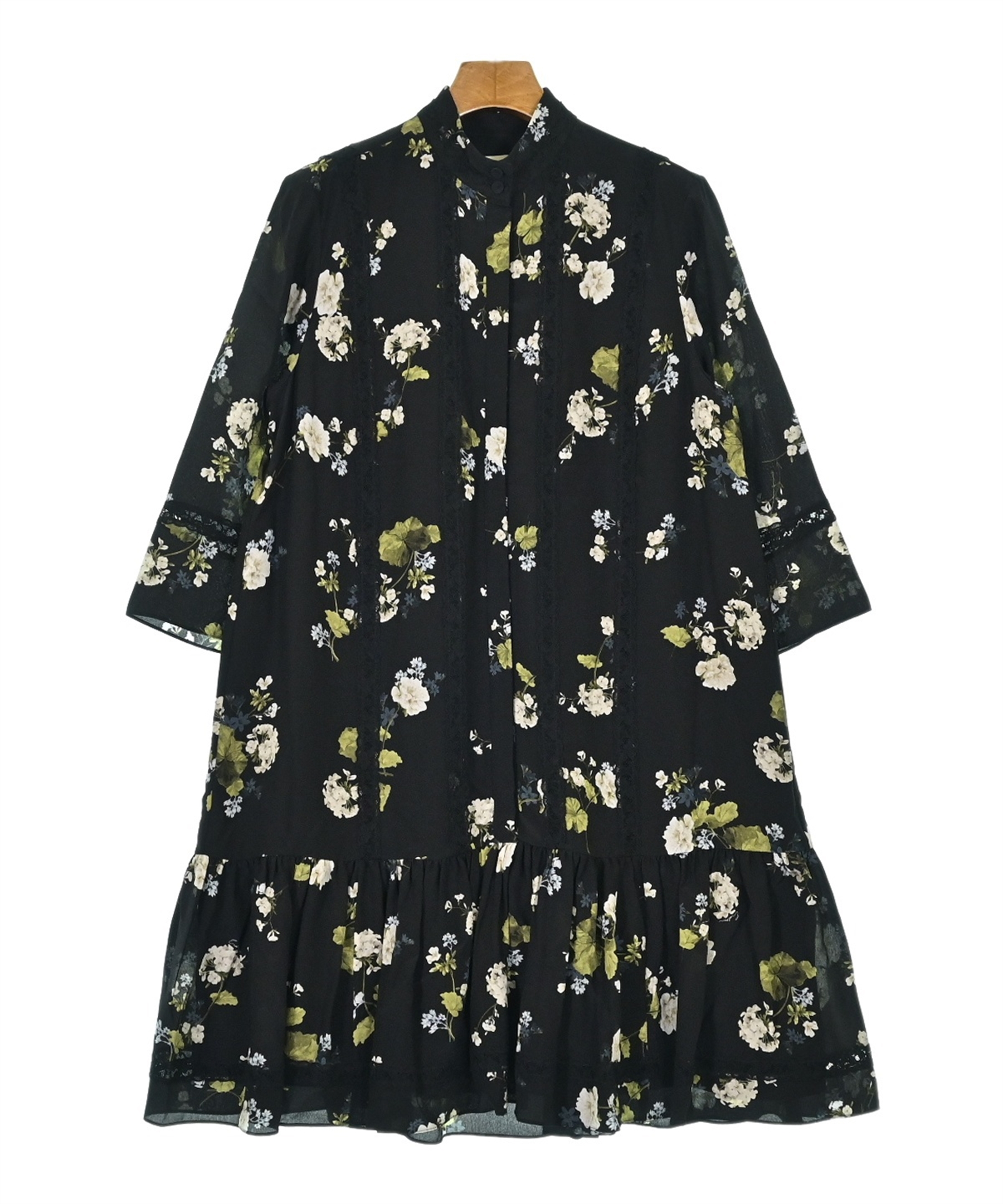 ERDEM アーデム ワンピース Erdem（アーデム）ワンピース 黒 サイズ:40(M位) レディース