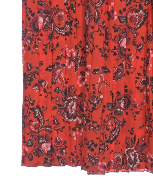 Erdem（アーデム）ロング・マキシ丈スカート 赤 サイズ:46(XL位) レディース/2200736517027