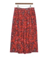 Erdem（アーデム）ロング・マキシ丈スカート 赤 サイズ:46(XL位) レディース/2200736517027