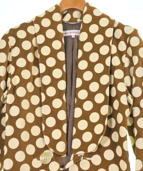 Walter Van Beirendonck（ウォルターヴァンベイレンドンク）テーラードジャケット 茶 サイズ:48(L位) メンズ/2200624973034