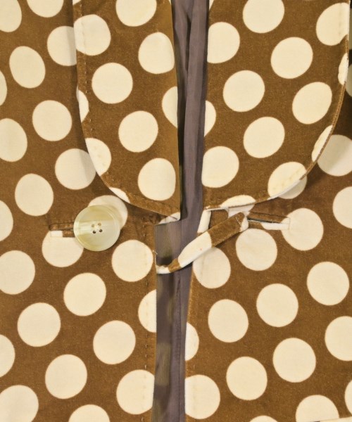 Walter Van Beirendonck（ウォルターヴァンベイレンドンク）テーラードジャケット 茶 サイズ:48(L位) メンズ/2200624973034