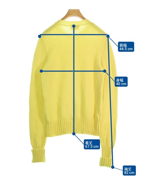 Walter Van Beirendonck（ウォルターヴァンベイレンドンク）ニット・セーター 黄 サイズ:M メンズ/2200718358099