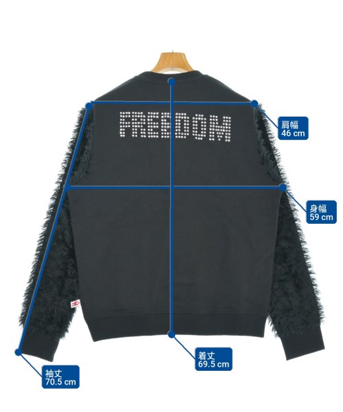 Walter Van Beirendonck（ウォルターヴァンベイレンドンク）スウェット 黒 サイズ:M メンズ/2200705268127