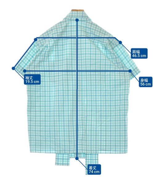 Walter Van Beirendonck（ウォルターヴァンベイレンドンク）カジュアルシャツ 青 サイズ:M メンズ/2200689313028