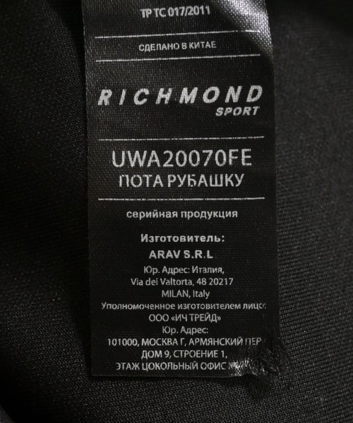RICHMOND（リッチモンド）スウェット 黒 サイズ:S レディース/2200613858182