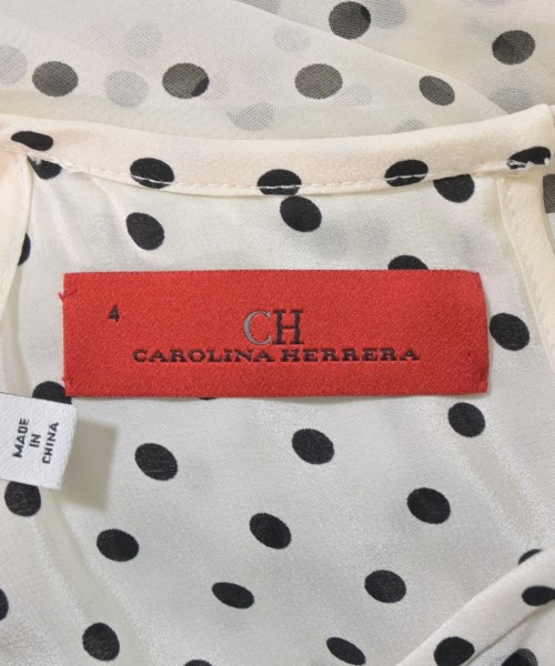 CAROLINA HERRERA（キャロリーナ　ヘレラ）ワンピース 白 サイズ:34(XS位) レディース/2200673367082