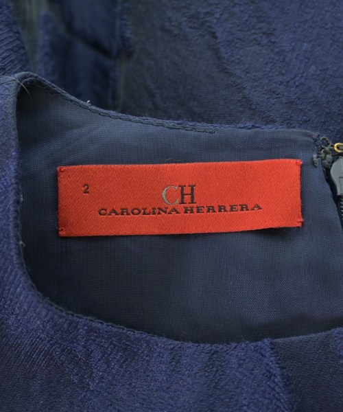 CAROLINA HERRERA（キャロリーナ　ヘレラ）ワンピース 紺 サイズ:-(M位) レディース/2200709960102