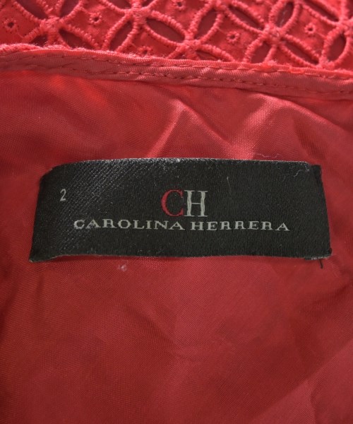 CAROLINA HERRERA（キャロリーナ　ヘレラ）ワンピース 赤 サイズ:2(M位) レディース/2200725729110