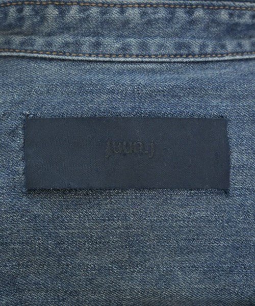 Juun.J（ジュン　ジー）カジュアルシャツ 紺 サイズ:46(M位) メンズ/2200629827011