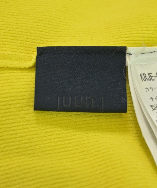 Juun.J（ジュン　ジー）ニット・セーター 黄 サイズ:38(S位) レディース/2200653329147
