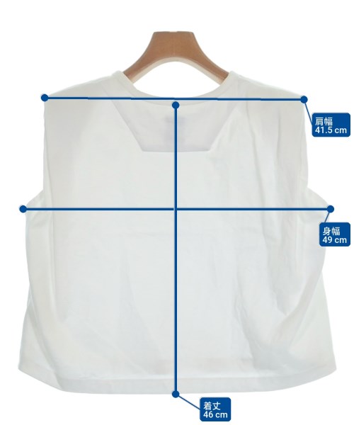 Juun.J（ジュン　ジー）ノースリーブ 白 サイズ:38(S位) レディース/2200646442044