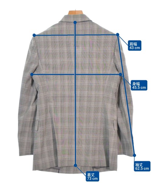 Juun.J（ジュン　ジー）ジャケット グレー サイズ:36(XS位) レディース/2200670783045