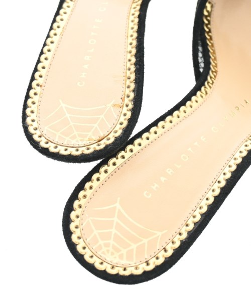 Charlotte Olympia（シャーロットオリンピア）サンダル 黒 サイズ:EU37 1/2(24cm位) レディース/2200654366011