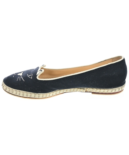 Charlotte Olympia（シャーロットオリンピア）エスパドリーユ 黒 サイズ:EU38(24.5cm位) レディース/2200668217040