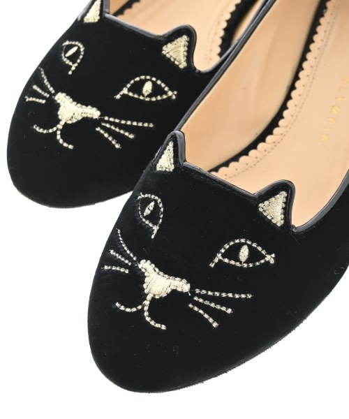 Charlotte Olympia（シャーロットオリンピア）バレエシューズ/オペラシューズ 黒 サイズ:EU37 1/2(24cm位) レディース/2200687535057