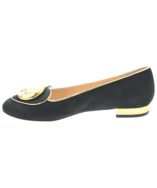 Charlotte Olympia（シャーロットオリンピア）ドレスシューズ/ローファー 黒 サイズ:EU39(25.5cm位) レディース/2200686973072