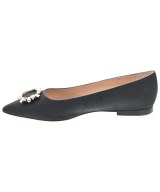 STUART WEITZMAN（スチュートワイツマン）パンプス 黒 サイズ:EU37 1/2(24cm位) レディース/2200699518543