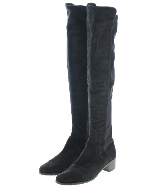 STUART WEITZMAN(スチュートワイツマン)ブーツ 黒 サイズ:UK6 1/2(25cm位)/2200686934073