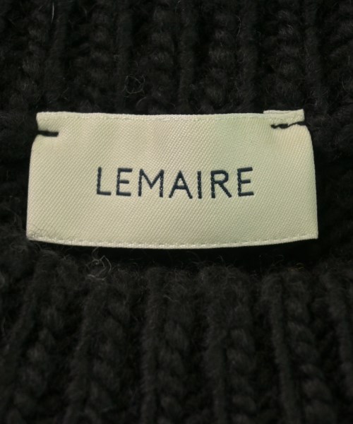 LEMAIRE（ルメール）ニット・セーター 黒 サイズ:L メンズ/2200635791030