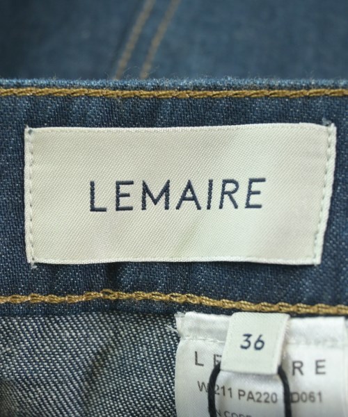 LEMAIRE（ルメール）デニムパンツ 紺 サイズ:36(XS位) レディース/2200529213143