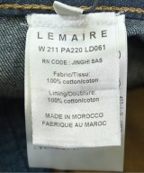 LEMAIRE（ルメール）デニムパンツ 紺 サイズ:36(XS位) レディース/2200529213143